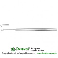 Rollet Fine Wound Retractor 2 Sharp Prongs Stainless Steel, 13 cm - 5" Width 4.5 mm